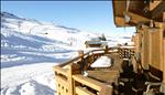 view from chalet chamois